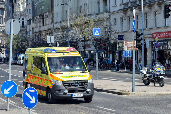 Noha a szervezők nem kérték, a mentők felkészültek a segítségnyújtásra