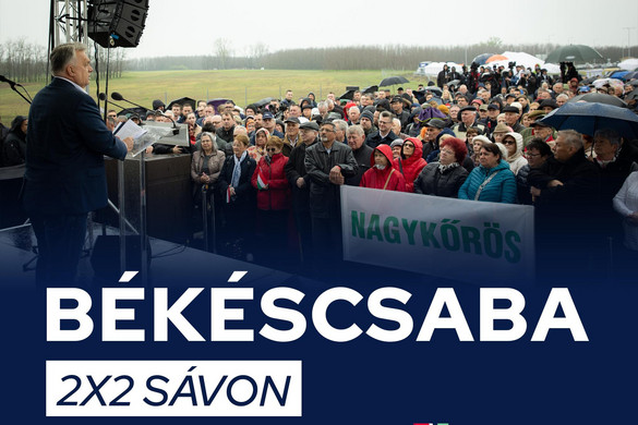 Békéscsabán tárgyalt Orbán Viktor