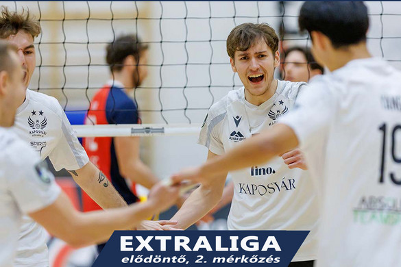 Kaposvári siker a férfi röplabda Extraligában