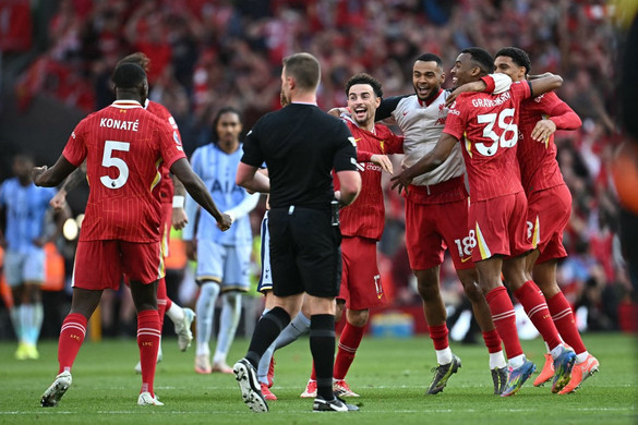 Szoboszlai Dominik bajnok a Liverpoollal!
