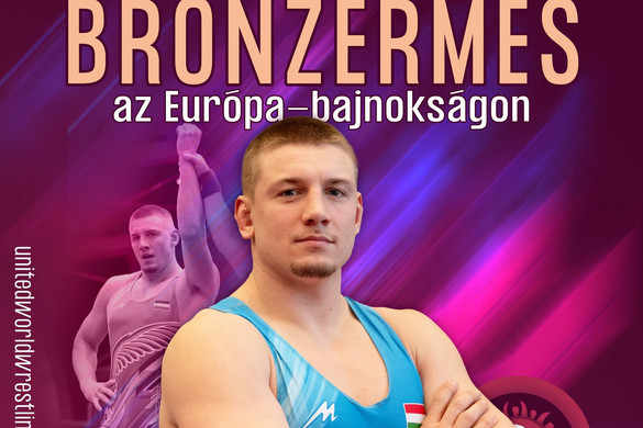 Végh Richárd szenzációs birkózással Eb-bronzérmes