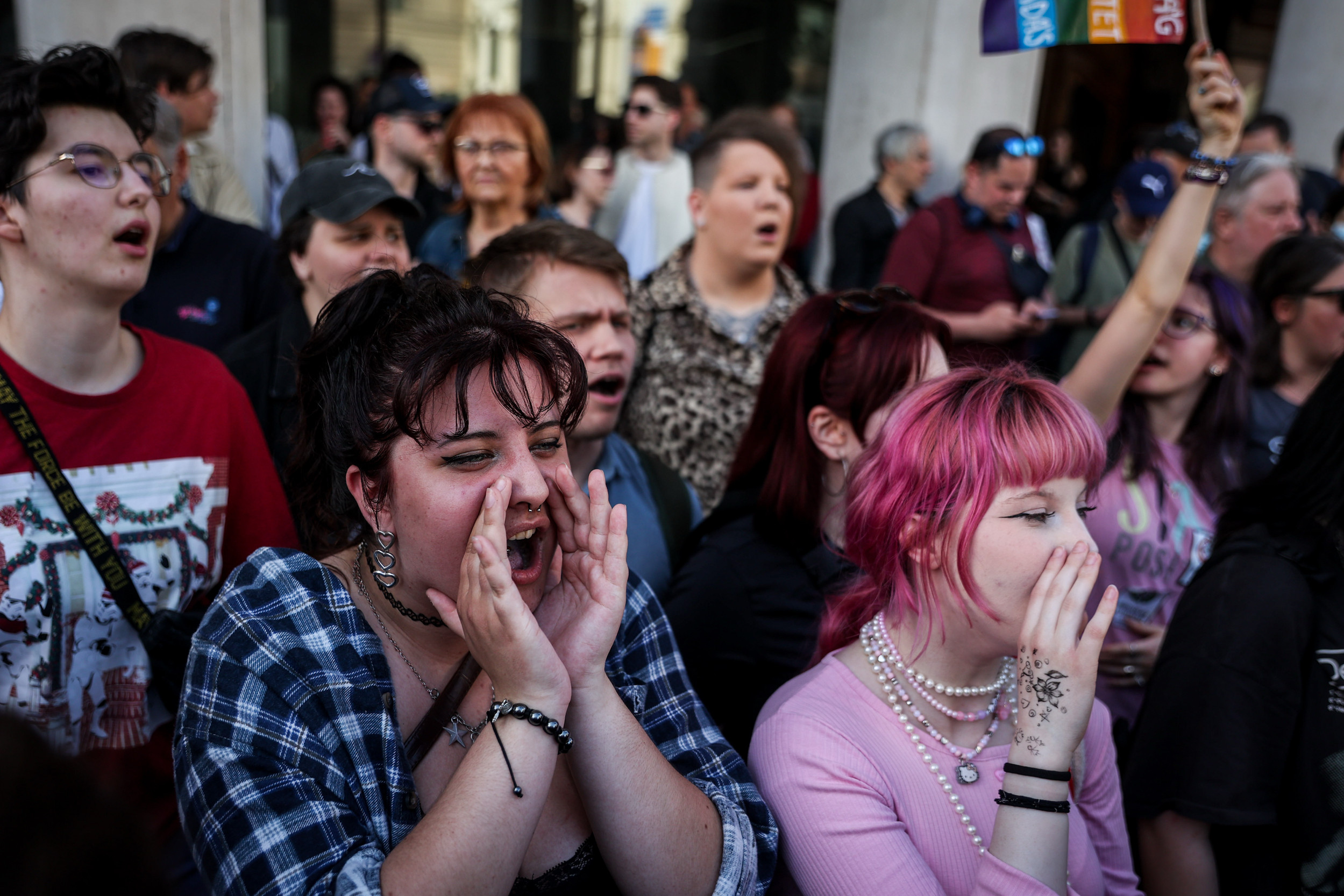 Pride melletti tüntetés - 2025. április 22.
