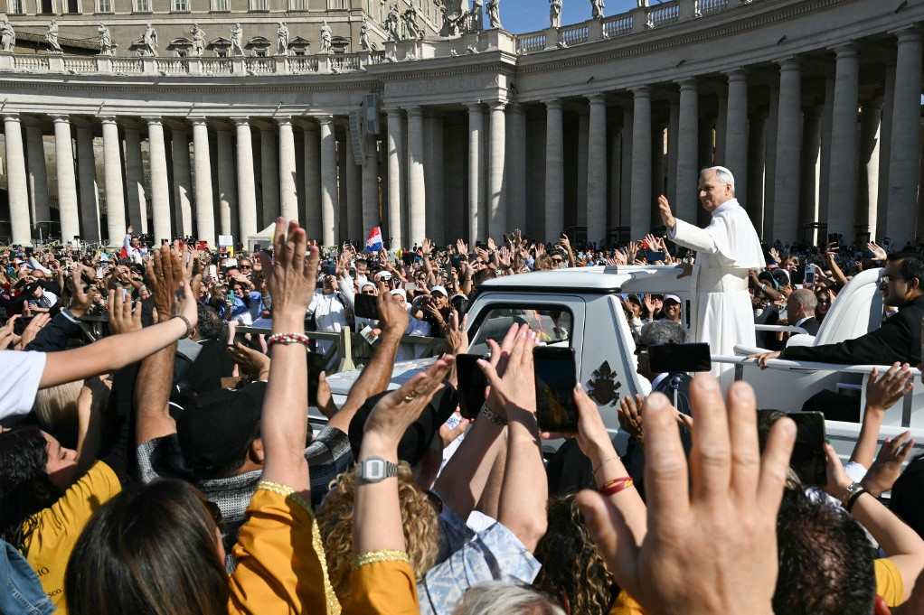 XIV. Leó pápa a pontifikátusa kezdetén