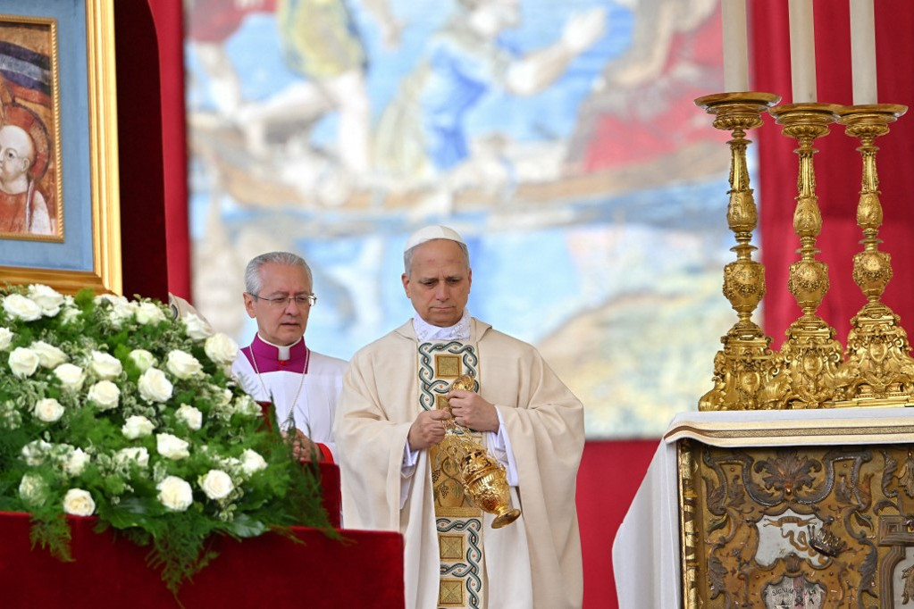 XIV. Leó pápa a pontifikátusa kezdetén