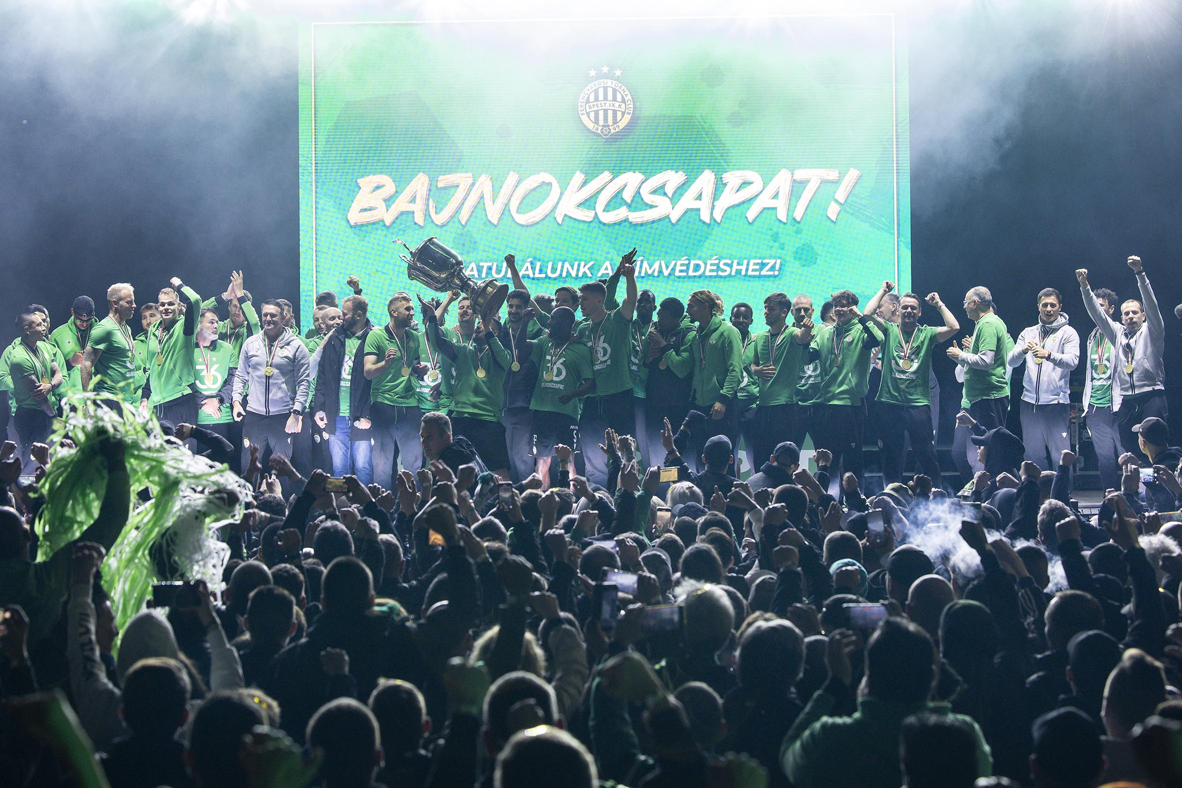 Bajnok lett a Ferencváros!