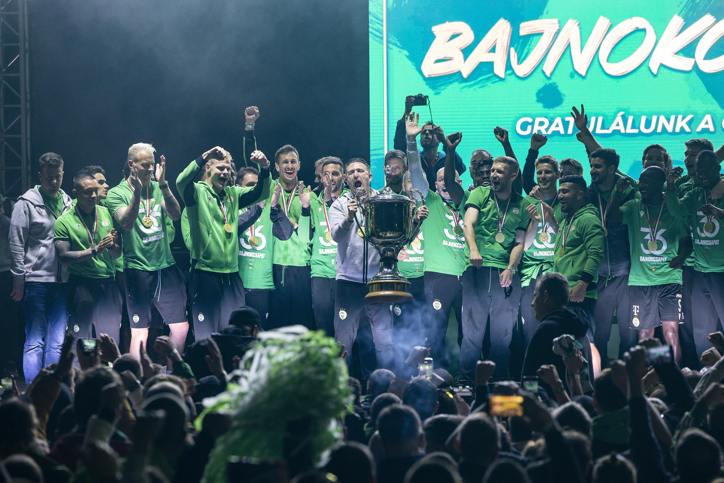 Bajnok lett a Ferencváros!