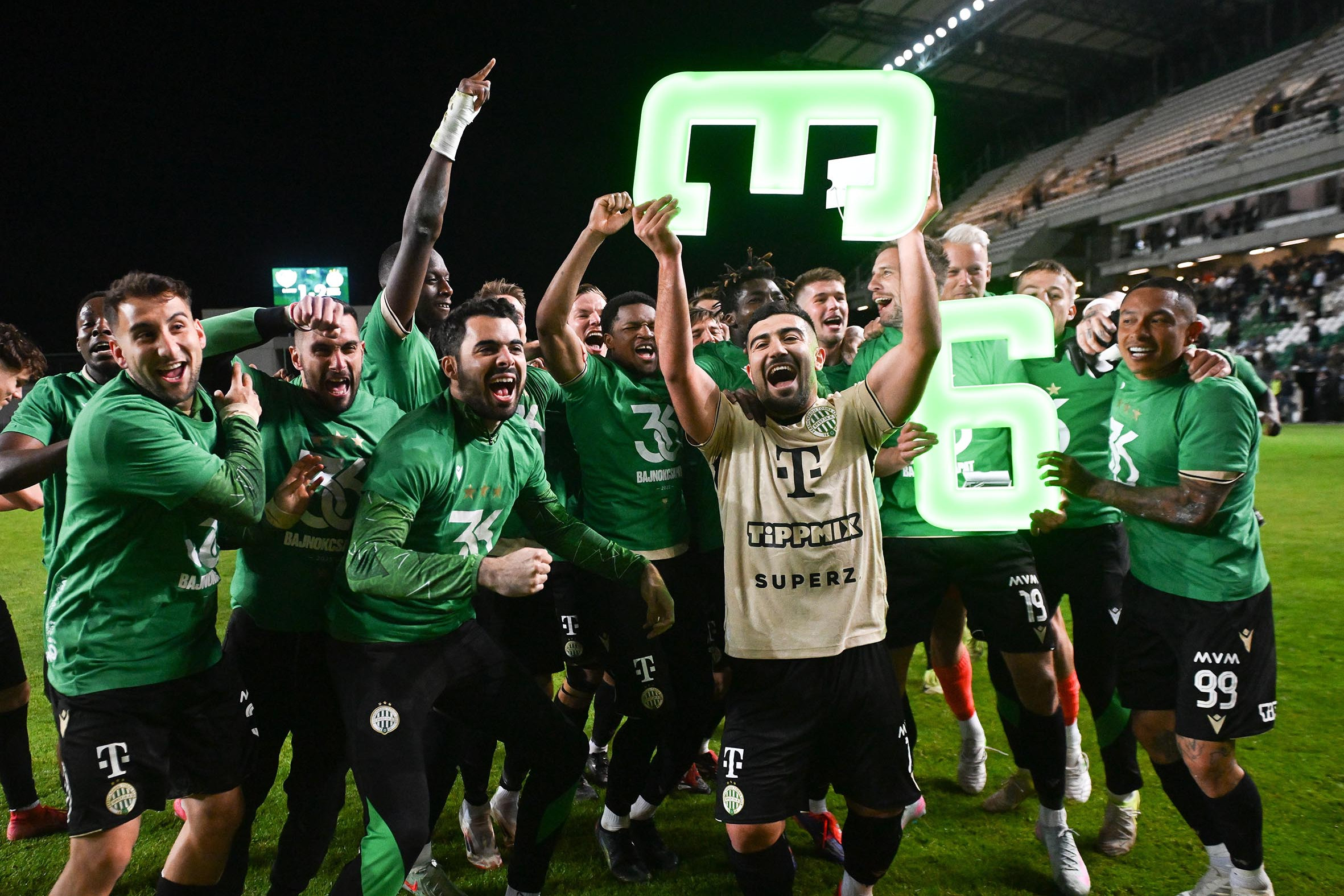 Bajnok lett a Ferencváros!