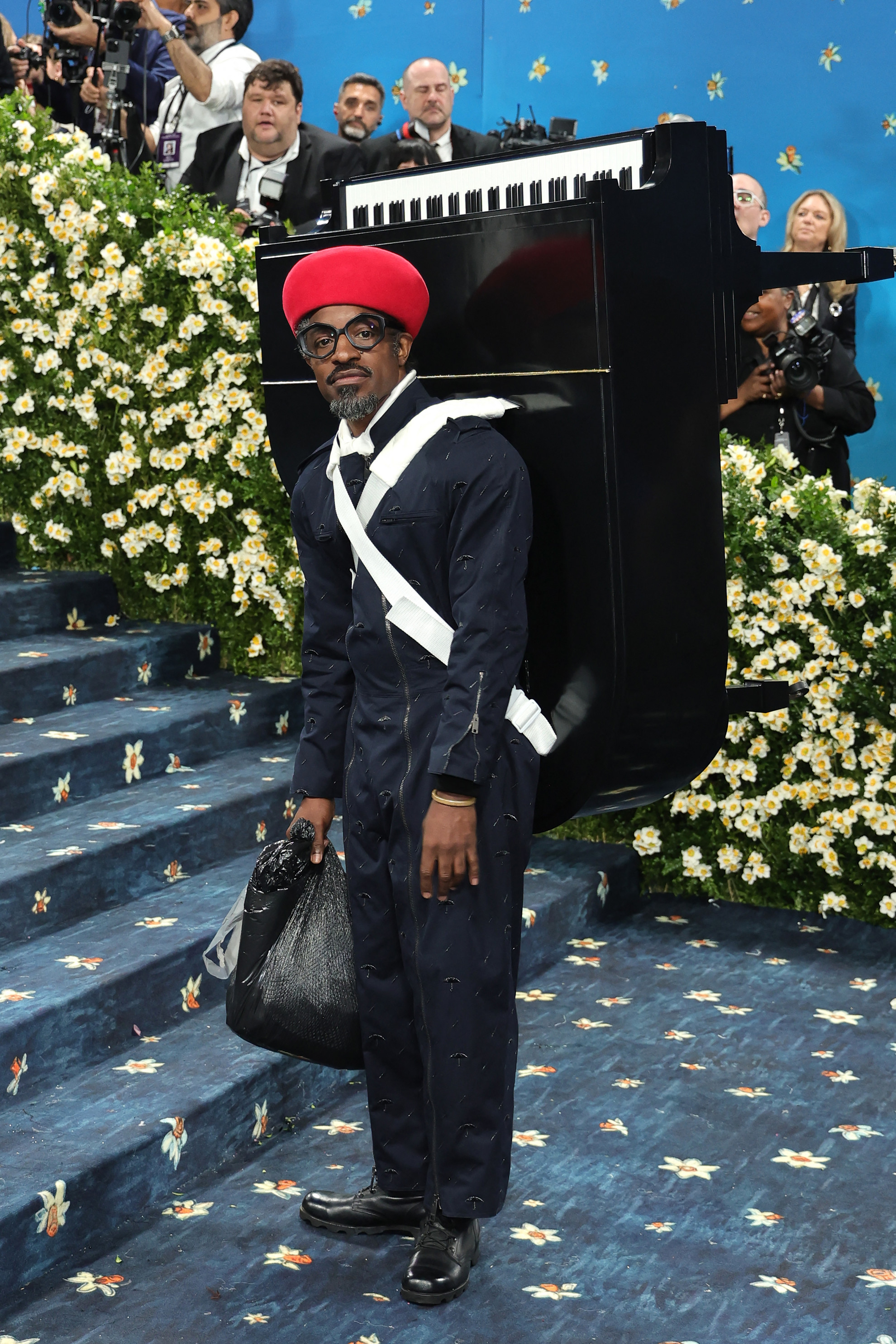 Fotó: Getty Images via AFP/Savion Washington André 3000 amerikai rapper, énekes, dalszerző