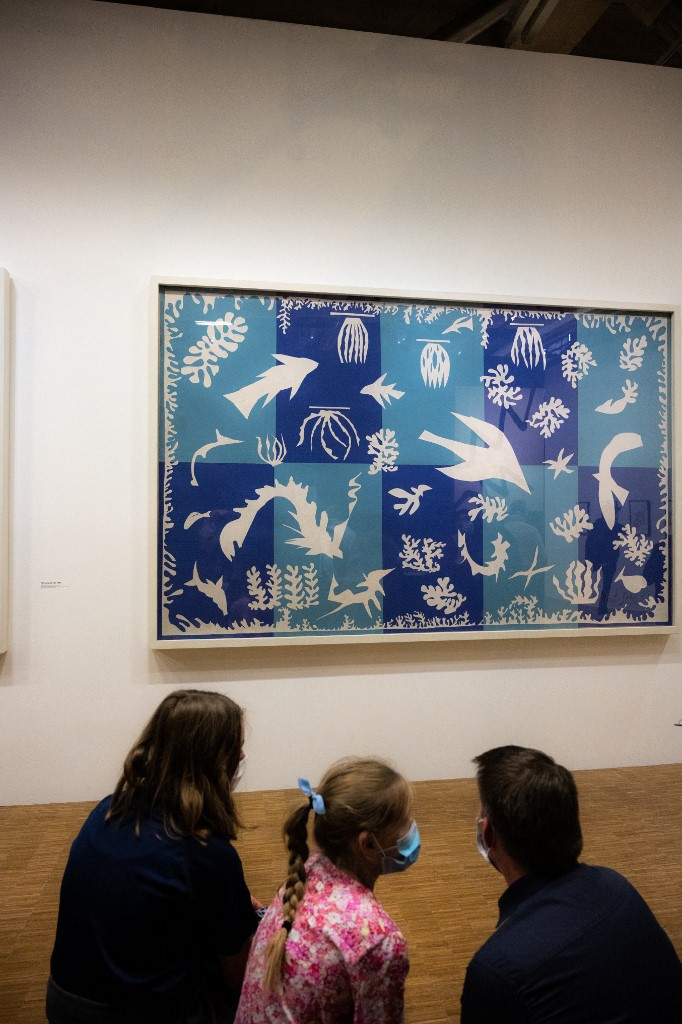 Fotó: AFP/Sandrine Marty Henri Matisse kiállítás a párizsi Pompidou Központban