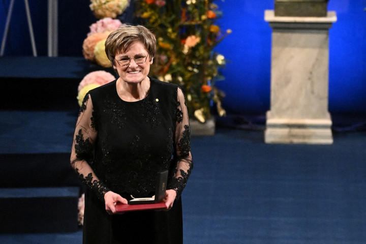 Fotó: AFP/Jonathan Nackstrand Premio Asimov-díjjal jutalmazták Karikó Katalin könyvét