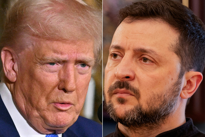 Fotó: AFP/Pool/Roberto Schmidt, Tetiana Dzhafarova Zelenszkij csak azért ment bele a tárgyalásba, mert félt Trumptól