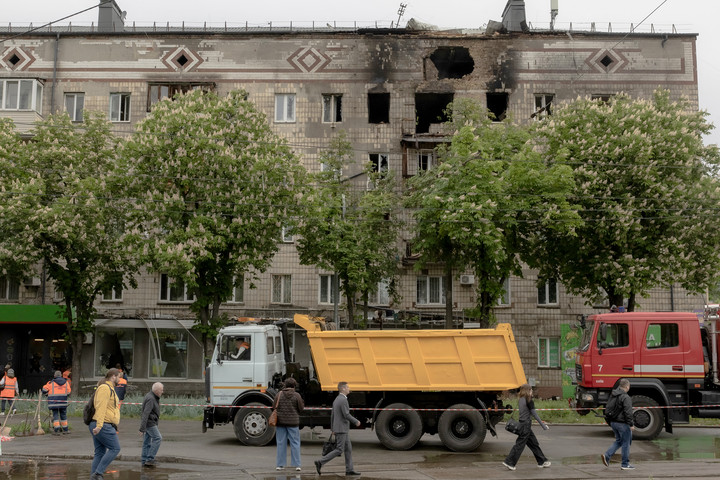 Fotó: AFP/Roman Pilipey Újabb drónokat lőttek le Oroszország tizenkét régiójában