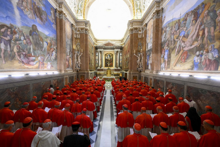Fotó: AFP/Vatican Media/Handout Megkezdődött a konklávé