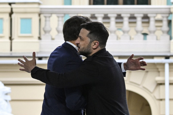 Fotó: AFP/Genya Savilov Macron felvázolta az Ukrajnának nyújtott segítség korlátait
