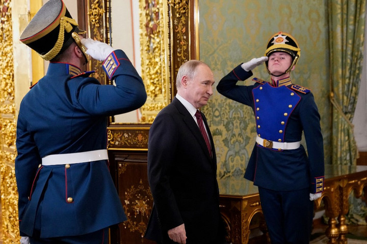 Fotó: AFP/Pool/Pavel Bednyakov Putyin kijelölte csapatát