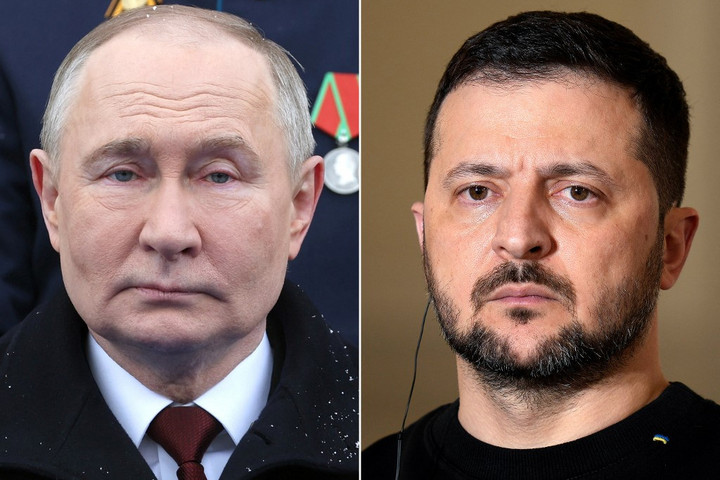 Fotó: AFP/Pool/Mikhail Klimentyev, Thibault Camus Tűzszünet vagy fogolycsere?