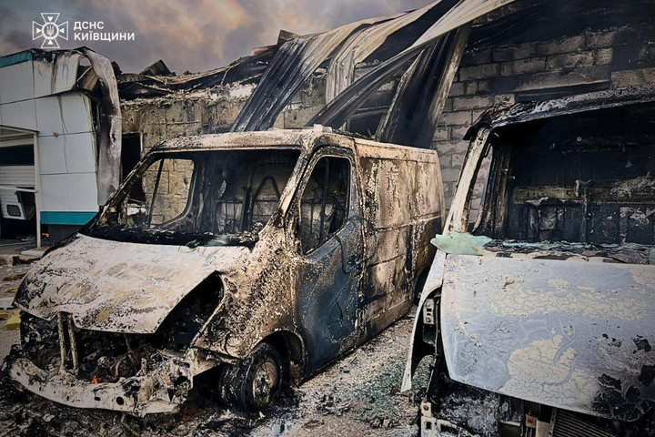 Fotó: AFP/Ukrainian State Emergency Service/Handout Borzalmas orosz drón- és rakétatámadás