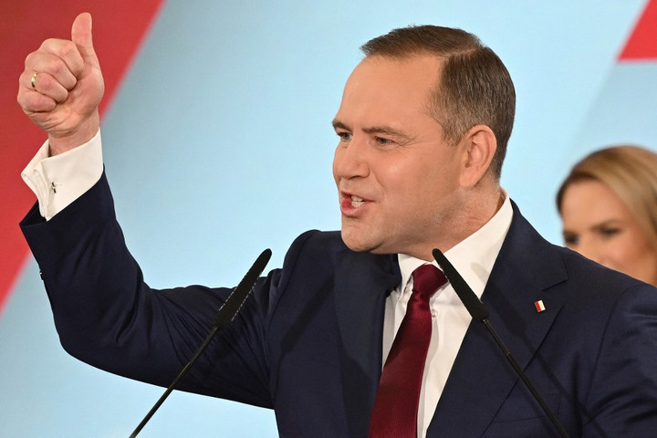 Fotó: AFP/Mateusz Slodkowski Nawrocki meghívta Trumpot Lengyelországba