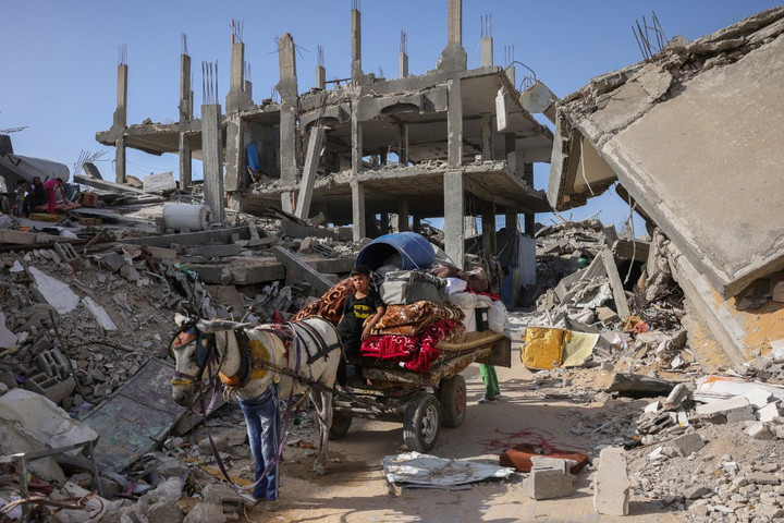 Fotó: AFP/Bashar Taleb A Gázai övezetben tovább nő az éhínség kockázata