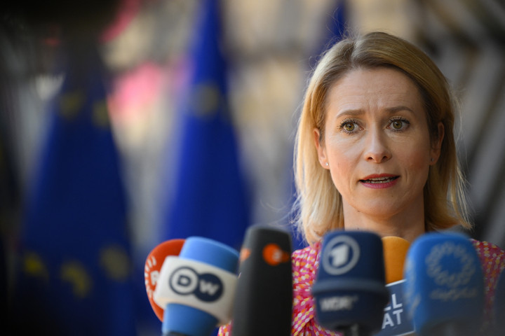 Fotó: AFP/John Thys A Nyugat dühös lett Kallas miatt