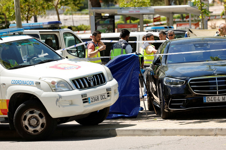 Fotó: AFP/Oscar del Pozo Lelőtték az ukrán elnöki hivatal egykori helyettes vezetőjét Madridban