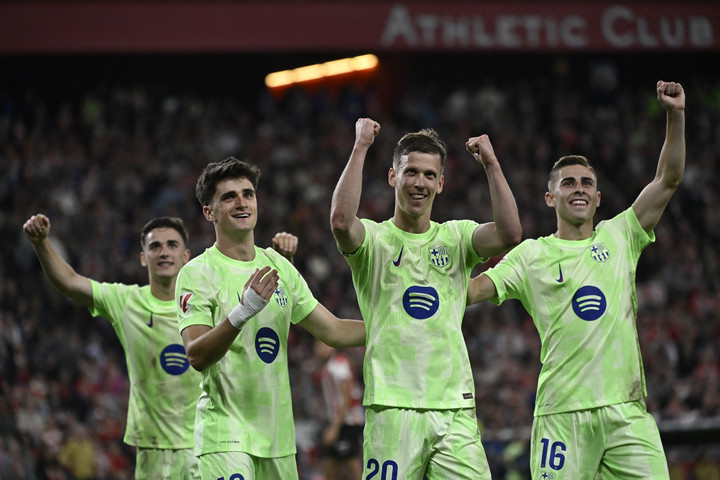 Fotó: AFP/Ander Gillenea Bilbaóban is győzni tudott a már korábban bajnok Barcelona