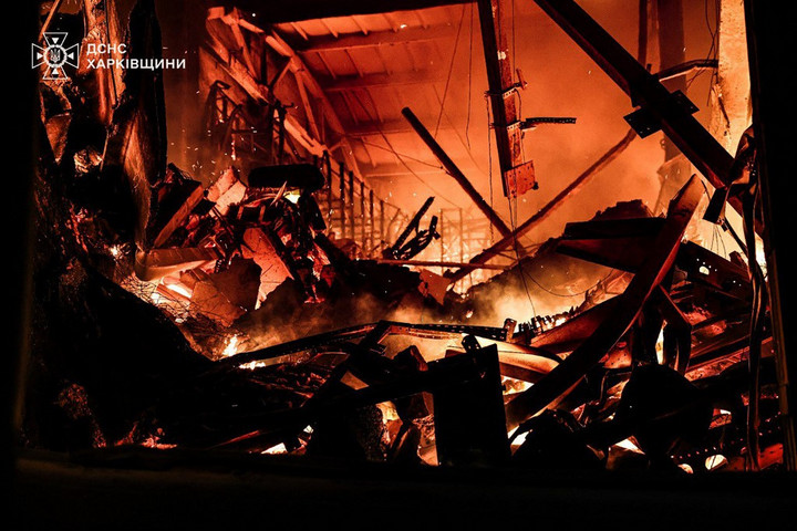 Fotó: AFP/State Emergency Service of Ukraine/Handout Újabb ukrán települések estek el