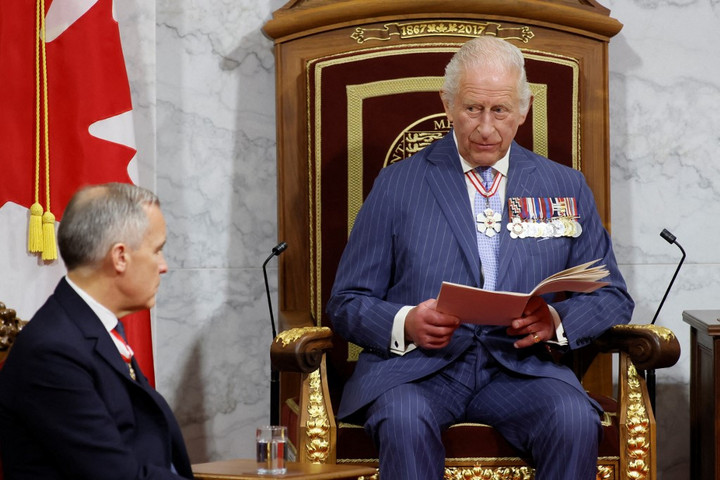 Fotó: AFP/Pool/Blair Gable III. Károly kemény üzenetet küldött Trumpnak