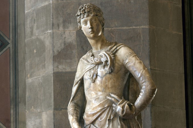 Őrizet alá került Donatello vélelmezett szobra