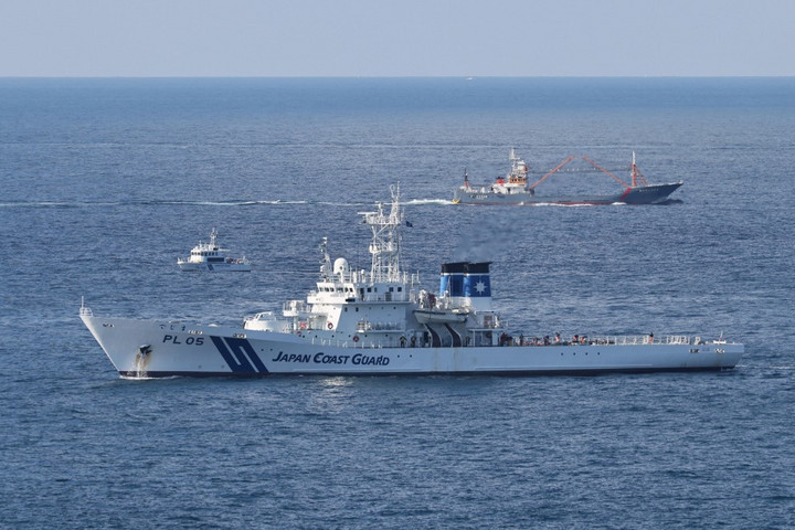 Fotó: AFP/The Yomiuri Shimbun/Yomiuri/Masaki Akizuki Tévedésből tüzet nyitott egy japán járőrhajó az orosz partok közelében
