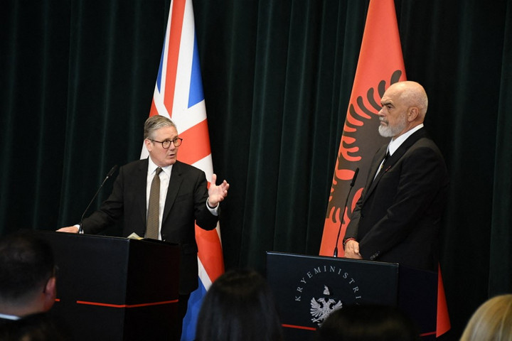 Fotó: Anadolu via AFP/Olsi Shehu Nagy-Britannia is bekeményít