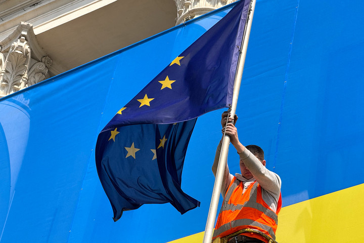 Fotó: AFP/NurPhoto/Dmytro Smolienko Politico: Az ukrán EU-csatlakozás gyorsítása csak árt