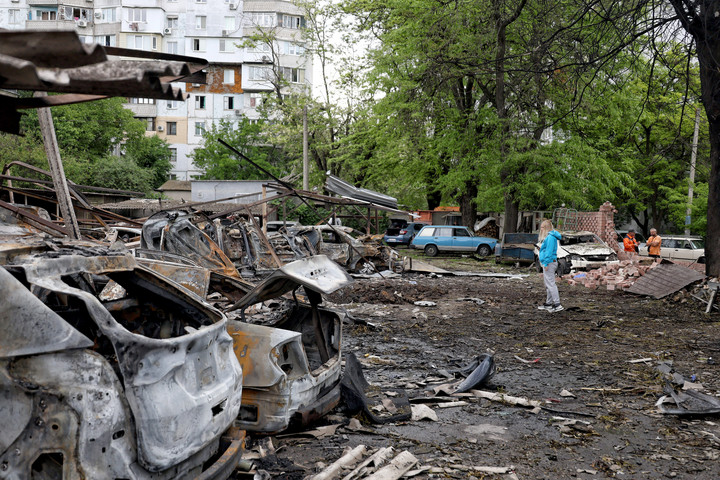 Fotó: NurPhoto via AFP/Nina Liashonok Az orosz hadsereg hatvan drónt vetett be ukrajnai célpontok ellen