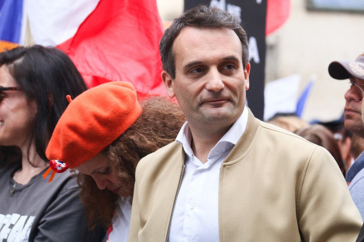 Fotó: AFP/Hans Lucas/Quentin de Groeve Philippot szerint Macron minden pénzt Ukrajnára pazarolt