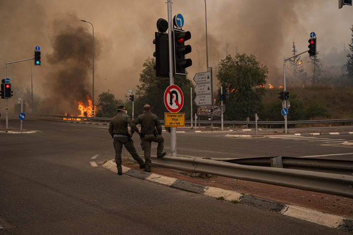 Fotó: Middle East Images via AFP/Ori Aviram Több ország is segítséget küldött Izraelnek