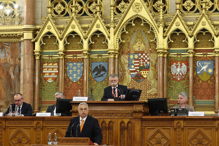 Fotó: MH/Balogh Dávid Orbán Viktor: Az Oroszország megtörésére irányuló nyugati stratégia kudarcot vallott
