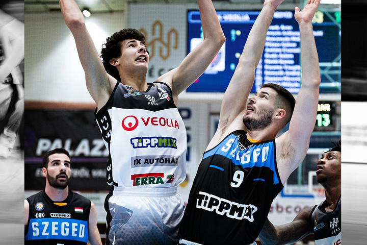 Fotó: Facebook/PVSK-Panthers Férfi kosárlabda: Hiába győzött, kiesett az élvonalból a PVSK