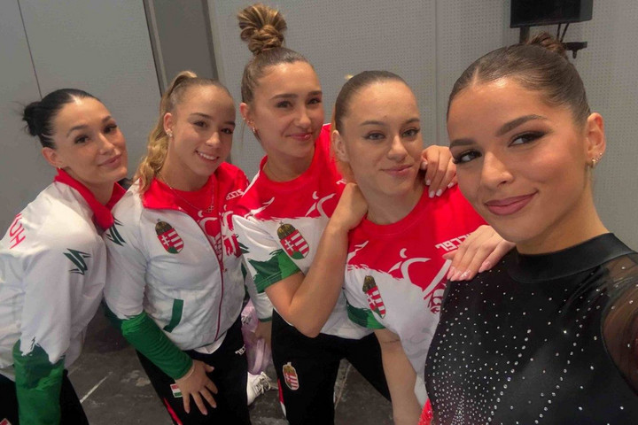 Fotó: Facebook/Magyar Torna Szövetség – Hungarian Gymnastics Federation Torna Eb: öt magyar döntős a hölgyeknél