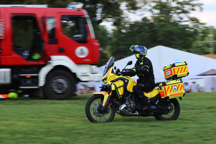 Húszéves lett a mentőmotoros szolgálat