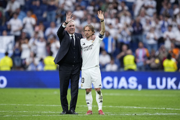 Carlo Ancelotti búcsúbeszédét még az elnök is megkönnyezte