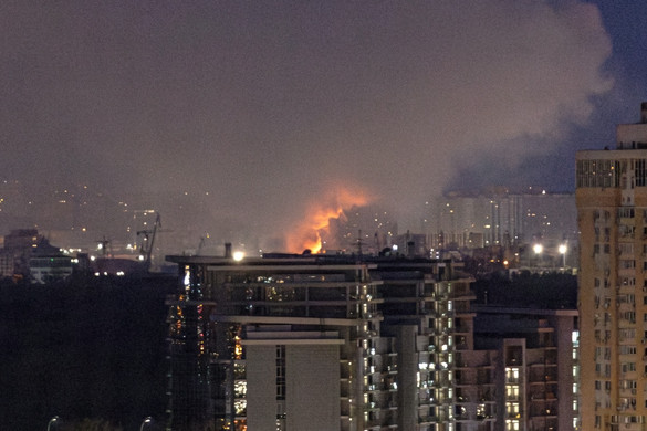 Videón az orosz bomba pusztítása