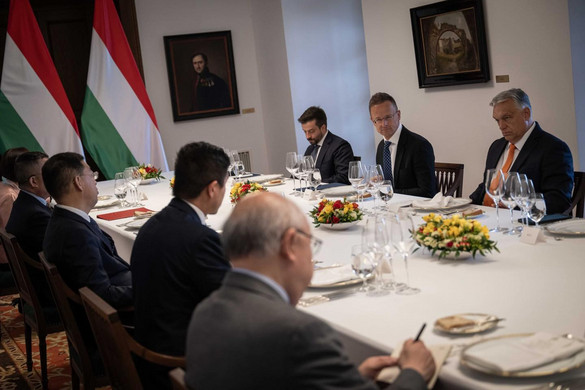 Orbán Viktor a Bank of China elnökével tárgyalt