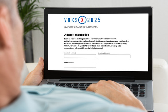 Hétfőtől online is lehet szavazni Ukrajna EU-tagságáról