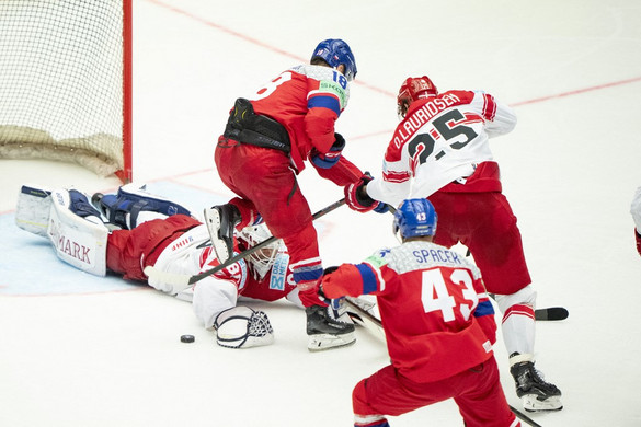 Fotó: AFP/Ritzau Scanpix/Bo Amstrup Svéd és cseh győzelmek a hokivébén