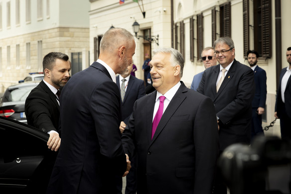 Orbán Viktor a Szlovák Köztársaság Nemzeti Tanácsának elnökével tárgyalt
