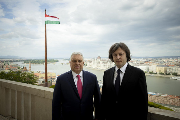 Orbán Viktor Georgia miniszterelnökével tárgyalt