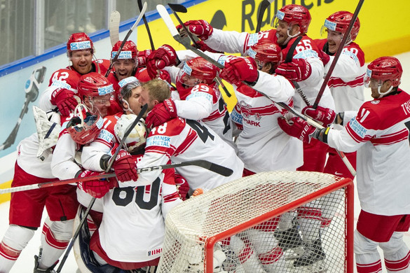 Dánia az utolsó negyeddöntős a hoki vébén