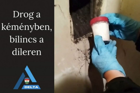 A kéményben rejtegette a drogot a lábbilincses tiszafüredi díler