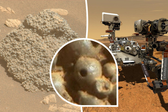 Rejtélyes alakzat jelent meg a Mars felszínén
