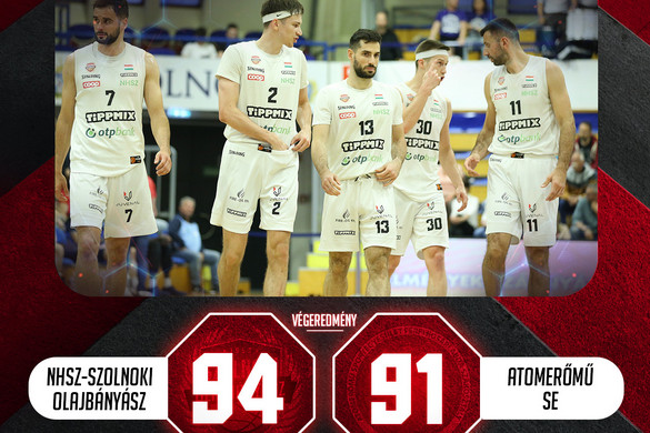 Fotó: Szolnoki Olaj fb oldala A Szolnoki Olaj is a finálé küszöbén